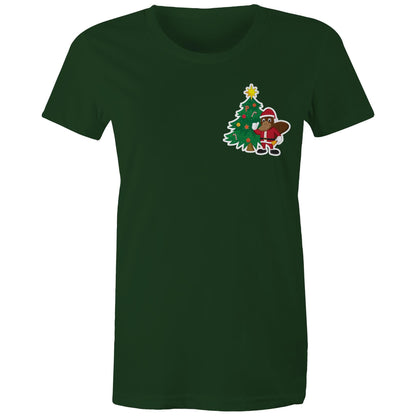 Platypus Christmas Tee - Community Collab with Platypus Ward - Women's - The Shed Threads