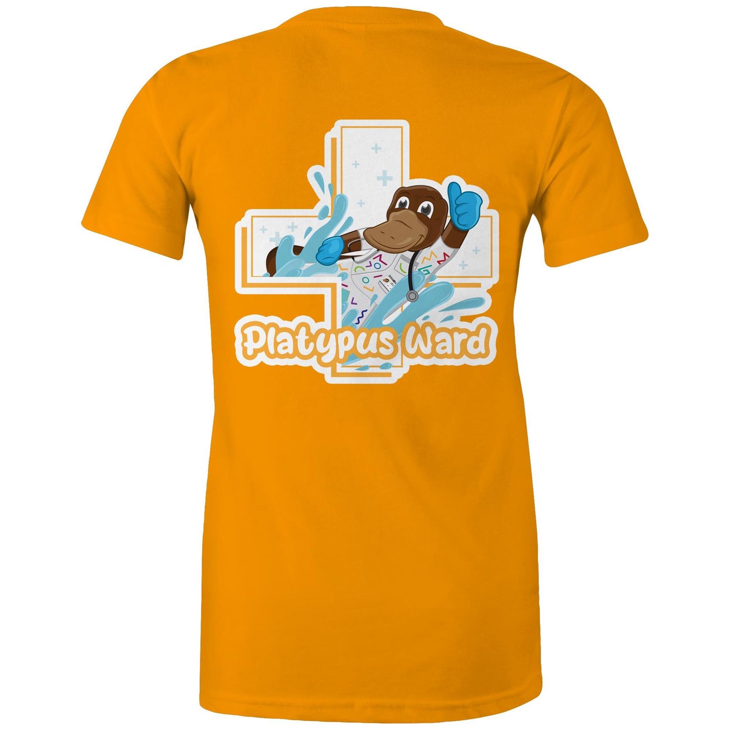 Presley the Platypus Tee - Community Collab with Platypus Ward - Women's - The Shed Threads