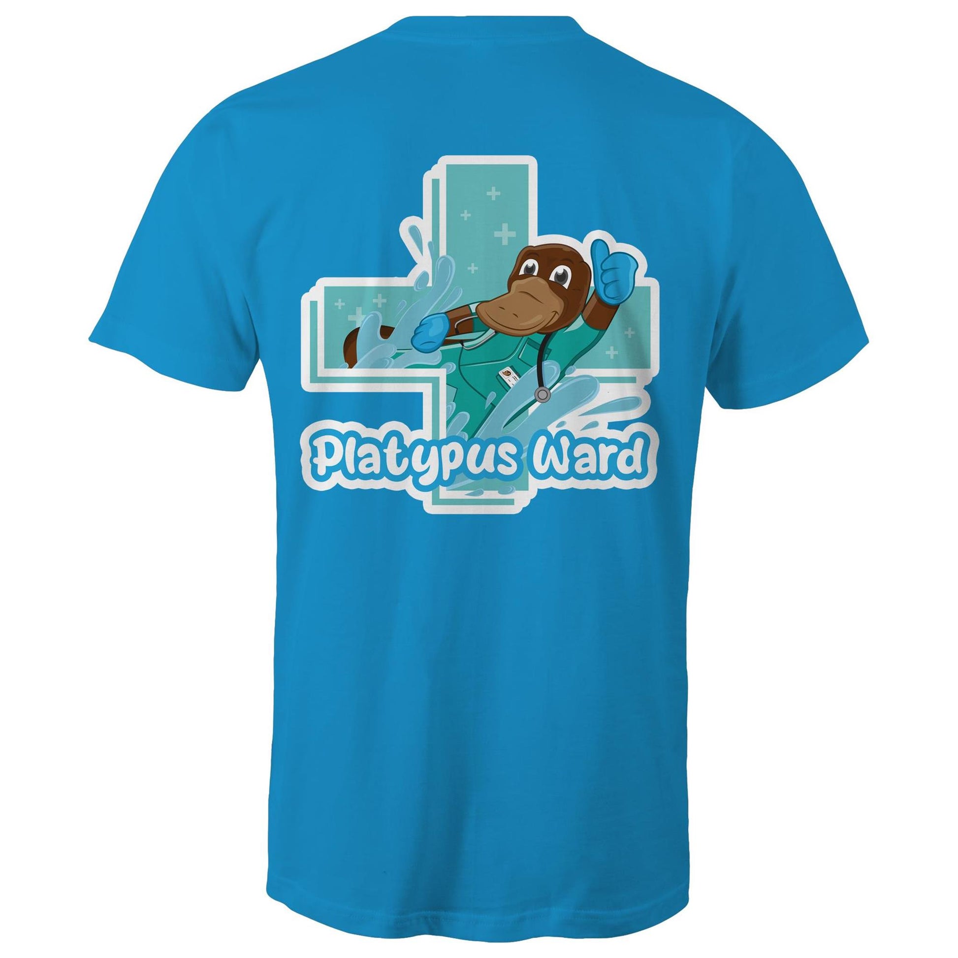 Presley the Platypus Tee - Community Collab with Platypus Ward - Men's - The Shed Threads