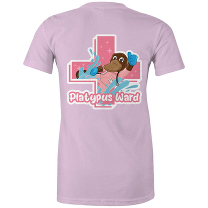 Presley the Platypus Tee - Community Collab with Platypus Ward - Women's - The Shed Threads