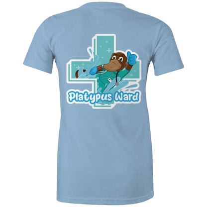 Presley the Platypus Tee - Community Collab with Platypus Ward - Women's - The Shed Threads