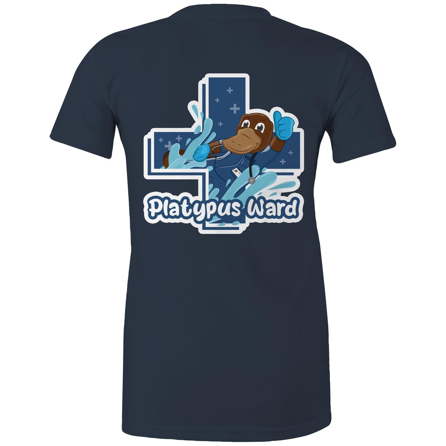 Presley the Platypus Tee - Community Collab with Platypus Ward - Women's - The Shed Threads