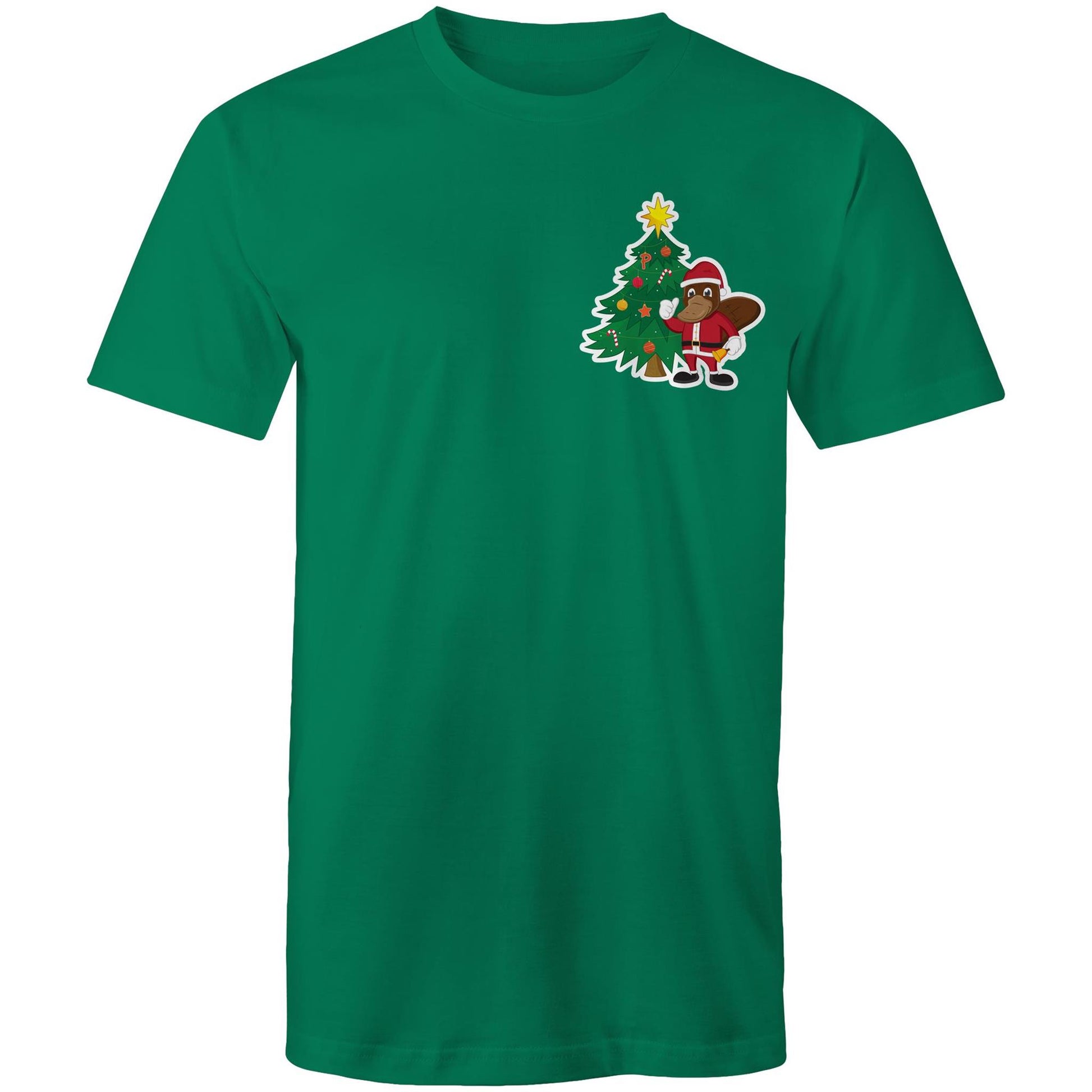 Platypus Christmas Tee - Community Collab with Platypus Ward - Men's - The Shed Threads